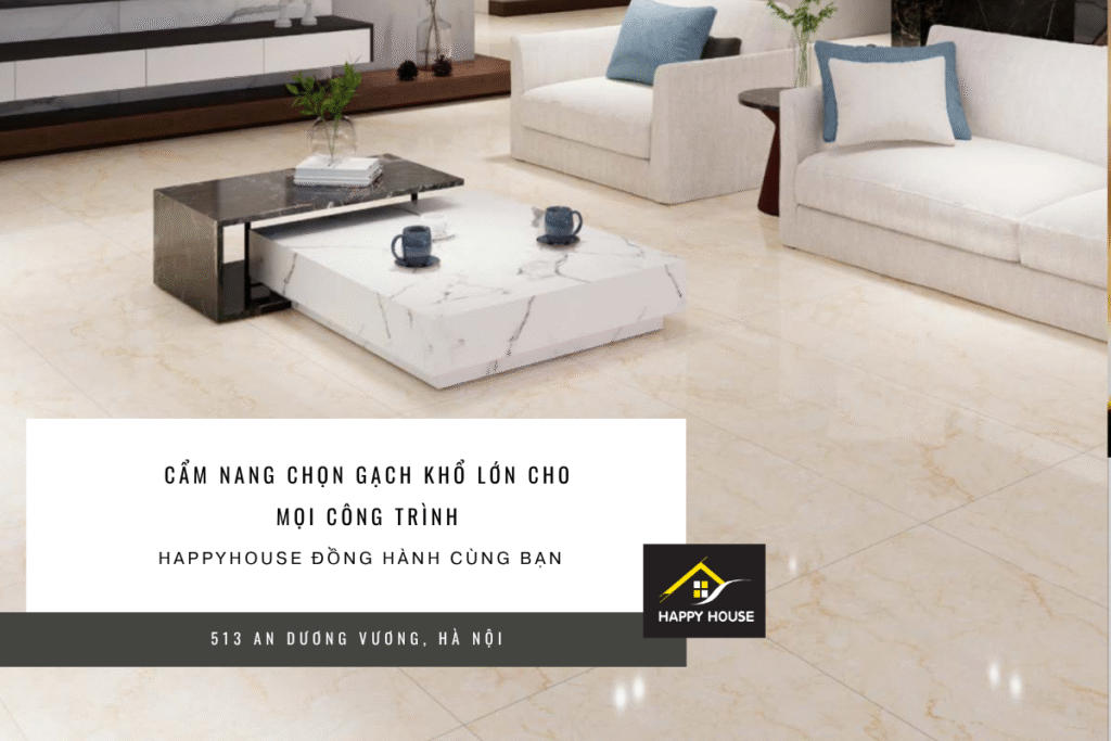 cách chọn gạch khổ lớn