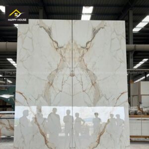 Gạch ốp lát tranh đá khổ lớn 260x320cm S09.03 Macchia P85 - Tổng kho gạch ốp Happyhouse Hà Nội