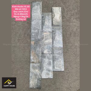 Gạch trang trí ngoại thất TQ mã 1353 - Tổng kho gạch ốp lát Hà Nội Happyhouse