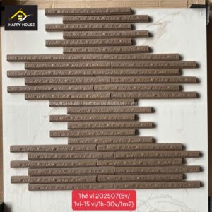 gạch trang trí ngoại thất TQ mã 20250 - Tổng kho gạch ốp lát Hà Nội Happyhouse