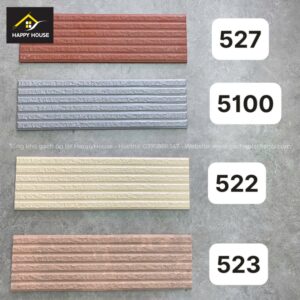 Gạch trang trí ngoại thất nhập khẩu TQ - Tổng kho gạch ốp lát Hà Nội Happyhouse