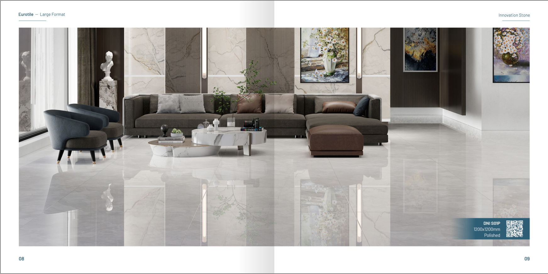  “Một mặt sàn liền khối – một không gian đẳng cấp.”