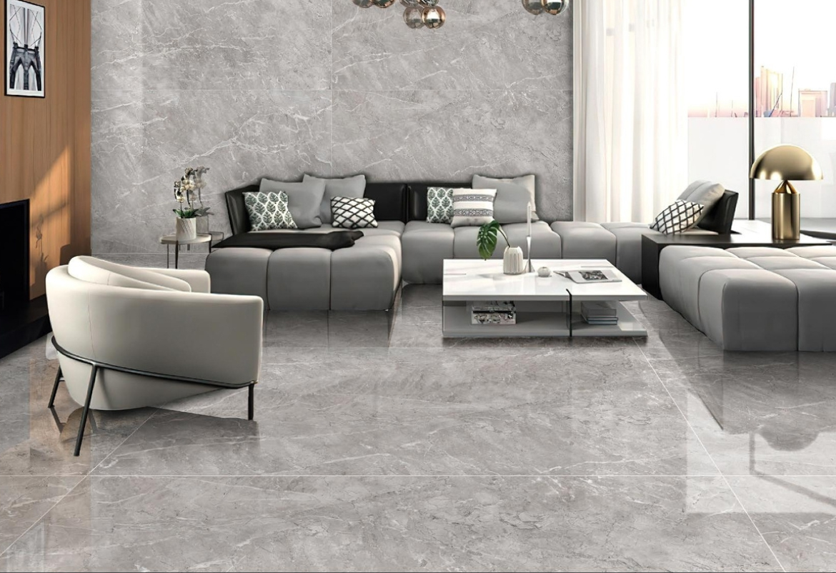 Gạch lát nền phòng khách đẹp – cao cấp – chính hãng tại showroom HappyHouse Hà Nộ 2 Gạch lát nền cao cấp mang lại nhiều lợi ích vượt trội so với các vật liệu truyền thống như sàn gỗ, sàn nhựa hay đá tự nhiên